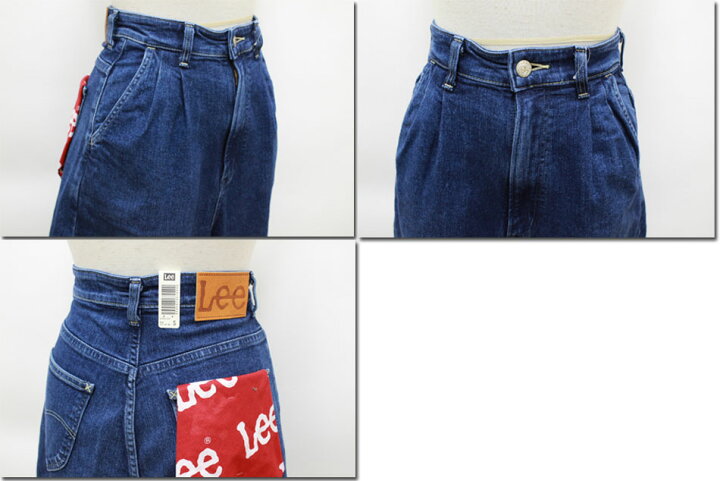 楽天市場】○Lee 【リー】 HERITAGE ハイウェストワイドデニムパンツ 