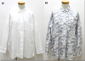 ●Le Ciel de Harriss  【ル・シェル・ド・ハリス】 ワイドシャツ BS161-17061