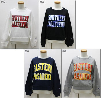 ●Champion【チャンピオン】ルーネックスウェットシャツカレッジプリントトレーナーCW-P009