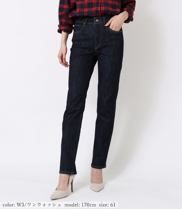 楽天市場】○Mrs.Jeana【ミセスジーナ】股上深め スリム レギュラー