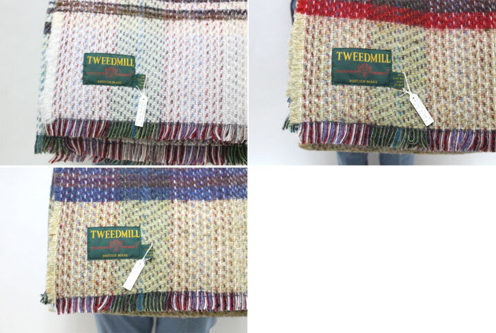 楽天市場】○TWEEDMILL【ツイードミル】RANDOM ALL WOOL PICNIC RUG 