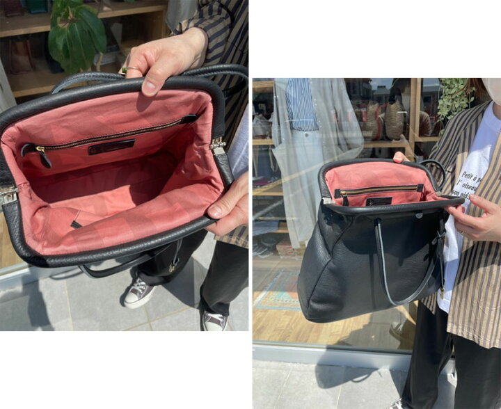 楽天市場】○mononogu 【もののぐ】 全6色 レザーがま口ショルダー 