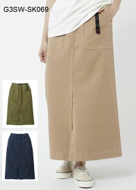 ●GRAMiCCi　【グラミチ】　コットンツイル　LONG BAKER SKIRT　ロングベイカースカート　G3SW-SK069