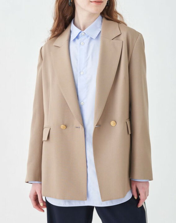 楽天市場】○MACPHEE 【マカフィー】 ウールギャバジン ダブルブレスト  