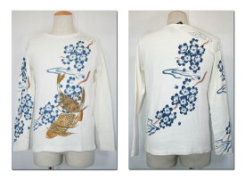 ●ETERNAL　エターナル　鯉刺しゅう長袖Tシャツ　24811