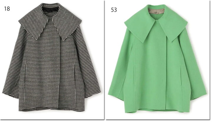 Ballsey ボールジィ ウールビーバーメルトンビッグカラーコート 