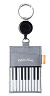 パスケース Reflection Music お取り寄せ商品 引き出物 記念品 音楽雑貨 音符 ピアノモチーフ ト音記号 …