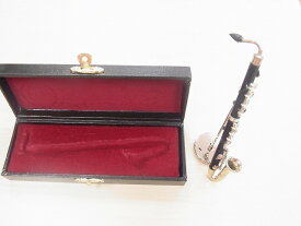 バスクラリネットミニチュア6分の1サイズ この商品はお取り寄せ商品 吹奏楽の記念品に最適