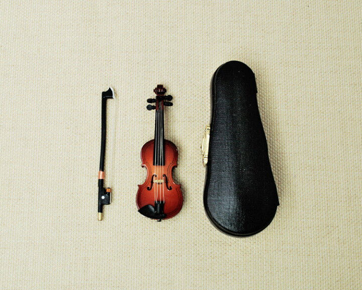 楽天市場】ミニチュア楽器 バイオリン 9cmサイズ 楽器 音楽雑貨 音楽 