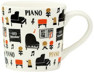 マグカップ お取り寄せ商品 引き出物 記念品 音楽雑貨 音符 ピアノモチーフ ト音記号 ピアノ雑貨 ピアノ…