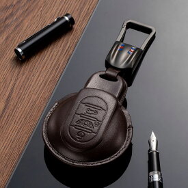 mini キーケース BMW キーカバー ミニ レザー 革 本革 キーホルダー スマートキーケース キーカバー グリーン クラレット ブルー ブラック ブラウン レッド mini MINI COOPER クーパー COOPER S CROSSOVER クロスオーバー Clubman VICTORIA ONE Fシリーズ F60 F56 F55 F54