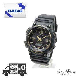 カシオ 腕時計 ブラック ゴールド AQ-S810W-1A3 メンズ CASIO G-SHOCK