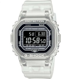 カシオ 腕時計 メンズ G-SHOCK ブラック ホワイトスケルトン DW-B5600G-7 CASIO