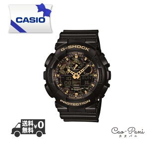 �J�V�I �r���v �����Y �S�[���h �u���b�N CASIO G-SHOCK �W�[�V���b�N Camouflage Dial Series GA-100CF-1A9