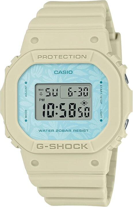 楽天市場】カシオ 腕時計 レディース G-SHOCK ベージュ GMD-S5600NC-9 