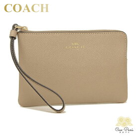 コーチ ポーチ レディース ベージュ シンプル COACH 58032-IMTAU