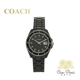 コーチ 腕時計 プレストン 32mm 14503805 ブラック セラミック レディース COACH