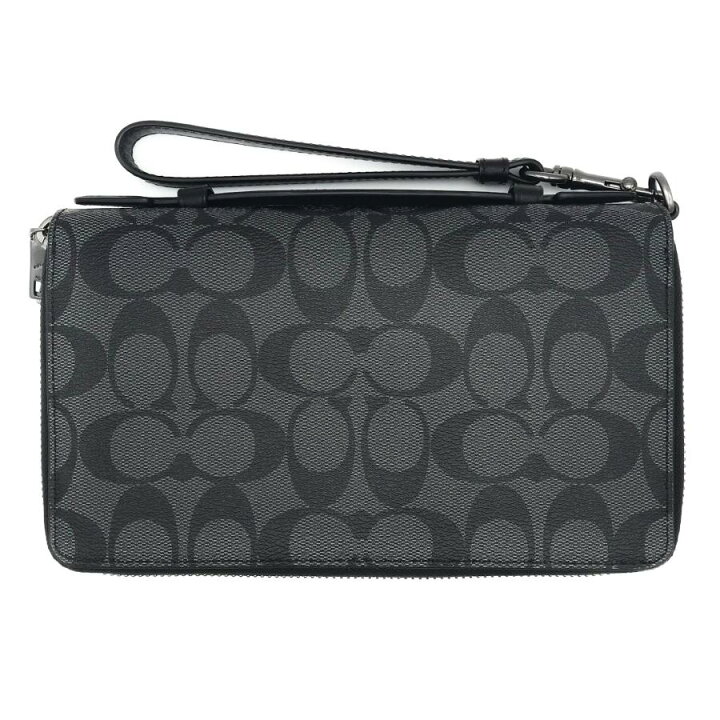 楽天市場】コーチ クラッチバッグ メンズ DOUBLE ZIP TRAVEL ORGANIZER 