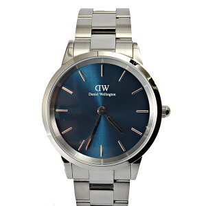 �_�j�G���E�F�����g�� �r���v Iconic Link Arctic DW00100448 �_�[�N�u���[ �V���o�[ �����Y Daniel Wellington