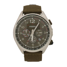 腕時計 メンズ カーキ フォッシル FOSSIL ナイロン グリーンブラック CH2726 かっこいい カッコイイ オシャレ おしゃれ