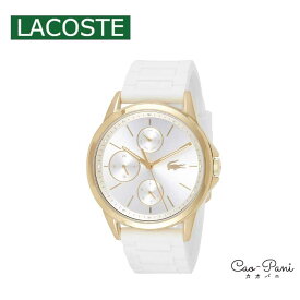 ラコステ 腕時計 2001111 ホワイト ゴールド レディース LACOSTE