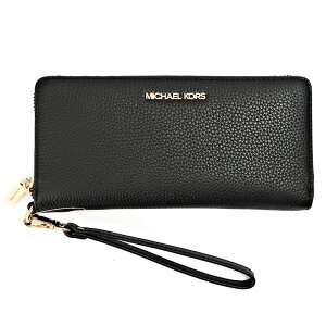 }CPR[X z fB[X JET SET TRAVEL LG TRVL CONTINENTAL LEATHER ubN 35T7GTVE7L-BK MICHAEL KORS