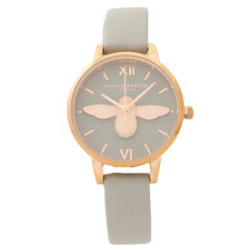 腕時計 レディース グレー シンプル Olivia Burton オリビアバートン OB15AM77 プレゼント ギフト 実用的 かわいい 可愛い オシャレ おしゃれ