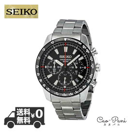 セイコー 腕時計 メンズ SEIKO SSB031P1 ブラック シルバー SEIKO