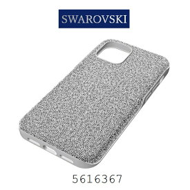 スワロフスキー スマートフォンケース レディース シルバー シンプル Swarovski High Smartphone Case iPhone? 12/12 Pro 5616367 Swarovski