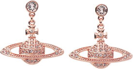 ヴィヴィアンウエストウッド ピアス レディース ピンクゴールド シンプル Vivienne Westwood オーブ MINI BAS RELIEF DROP EARRINGS 6262020025 G120