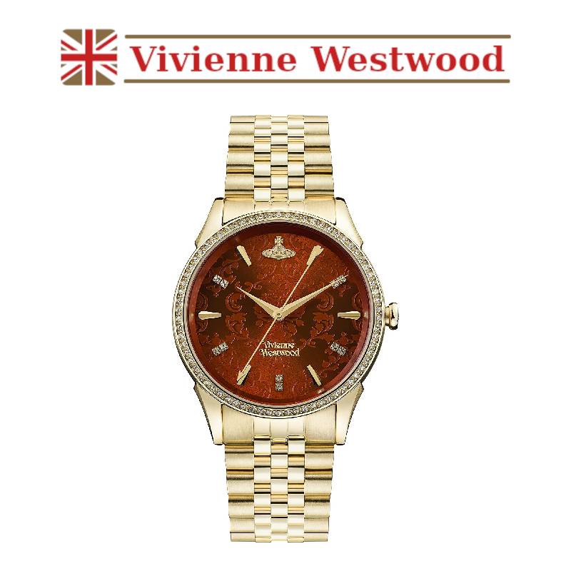 高級感のある華やかなデザイン ヴィヴィアンウエストウッド 腕時計 レディース ゴールド 大量入荷 日本全国送料無料 並行輸入品 VV208RDGD レッド Vivienne Westwood