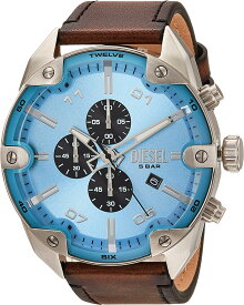 ディーゼル 腕時計 メンズ TIMEFRAME ブルー ブラウン DZ4606 DIESEL