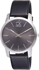 腕時計 メンズ ブラック シルバー CALVIN KLEIN カルバンクライン City シティ K2G21107