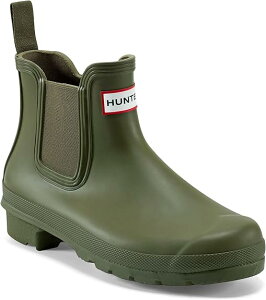 ハンター ブーツ オリジナルチェルシーブーツ WFS2078RMA-OVL 22.0cm UK3 オリーブ 緑 レディース HUNTER