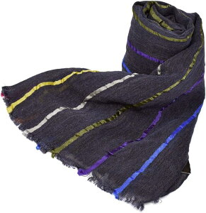 �|�[���X�~�X �X�J�[�t �����Y BRIGHT STRP �l�C�r�[ �}���`�X�g���C�v M2A-668E-AS63-47 PAUL SMITH