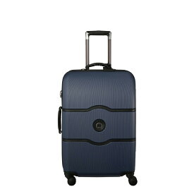 デルセー スーツケース メンズ レディース ブルー シンプル キャリーケース CHATELET HARD+ Mサイズ 79L 大容量 TSAロック 8輪キャスター 静音 DELSEY 00167081002