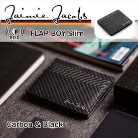 Jaimie Jacobs FLAP BOY SLIM 魔法の財布 （ スキミング防止 超コンパクト ギフトボックス付き ） 【 正規輸入品 】（ 日本独占販売権取得) かっこいい カッコイイ オシャレ おしゃれ