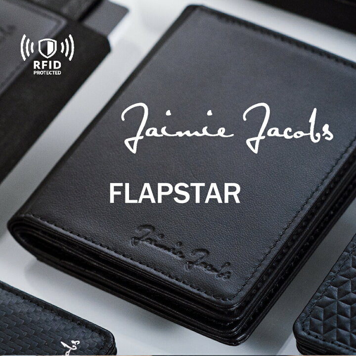 楽天市場】【 Jaimie Jacobs 】 Flapstar コンパクト 財布 スキミング 