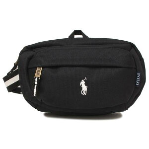 �|�������t���[���� �{�f�B�o�b�O �����Y ���f�B�[�X BIG PONY CROSSBODY BAG �u���b�N �z���C�g 9AR012-G9O POLO RALPH LAUREN