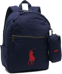 �|�������t���[���� �o�b�N�p�b�N �����Y ���f�B�[�X �l�C�r�[ ���b�h 9AR071-BCV POLO RALPH LAUREN