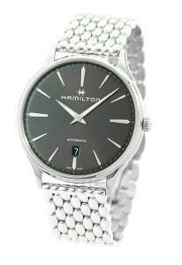 �n�~���g�� �r���v �����Y JAZZMASTER THINLINE AUTO �O���[ �V���o�[ H38525181 HAMILTON