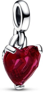 �p���h�� �`���[�� ���f�B�[�X Broken Heart Mini Dangle ���b�h �V���o�[ 792524C01 PANDORA