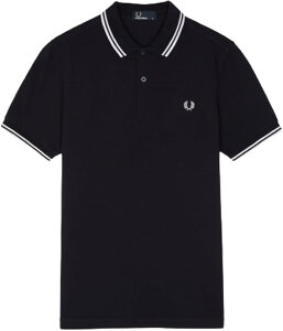 �t���b�h�y���[ �|���V���c �����Y TWIN TIPPED FRED PERRY SHIRT XL�T�C�Y �l�C�r�[ �z���C�g M3600-238-NAVY-XL FRED PERRY