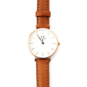 �_�j�G���E�F�����g�� �r���v ���f�B�[�X Petite Durham �z���C�g �u���E�� DW00100228 Daniel Wellington