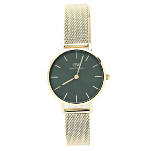 �_�j�G���E�F�����g�� �r���v ���f�B�[�X Petite Emerald �O���[�� �S�[���h DW00100479 Daniel Wellington