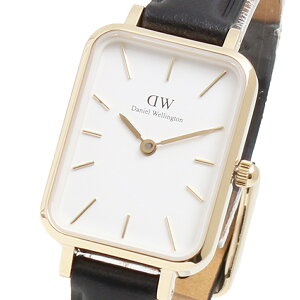 �_�j�G���E�F�����g�� DANIEL WELLINGTON �r���v ���f�B�[�X QUADRO 26 DW00100559 �N�A�h�� �z���C�g