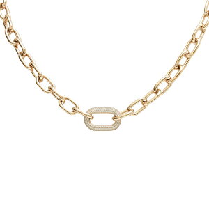 �_�j�G���E�F�����g�� DANIEL WELLINGTON Crystal Link Necklace G �l�b�N���X DW00400589 ���f�B�[�X �S�[���h
