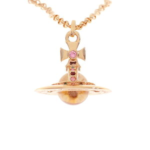 ���B���B�A���E�G�X�g�E�b�h VIVIENNE WESTWOOD �l�b�N���X ���f�B�[�X 63020097-G002 752014B-3 �^�C�j�[ �I�[�u TINY ORB �s���N�S�[���h