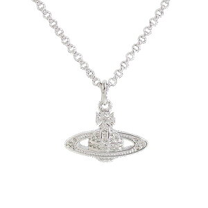 ���B���B�A���E�G�X�g�E�b�h VIVIENNE WESTWOOD �I�[�u �l�b�N���X ���f�B�[�X 63020086-W110 (63020086-02P116) MINI BAS RELIEF PENDANT �V���o�[ �N���X�^��