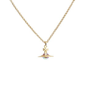 ���B���B�A���E�G�X�g�E�b�h VIVIENNE WESTWOOD NEW PETITE ORB �l�b�N���X 63020098-02R995 ���f�B�[�X �S�[���h �N���X�^��